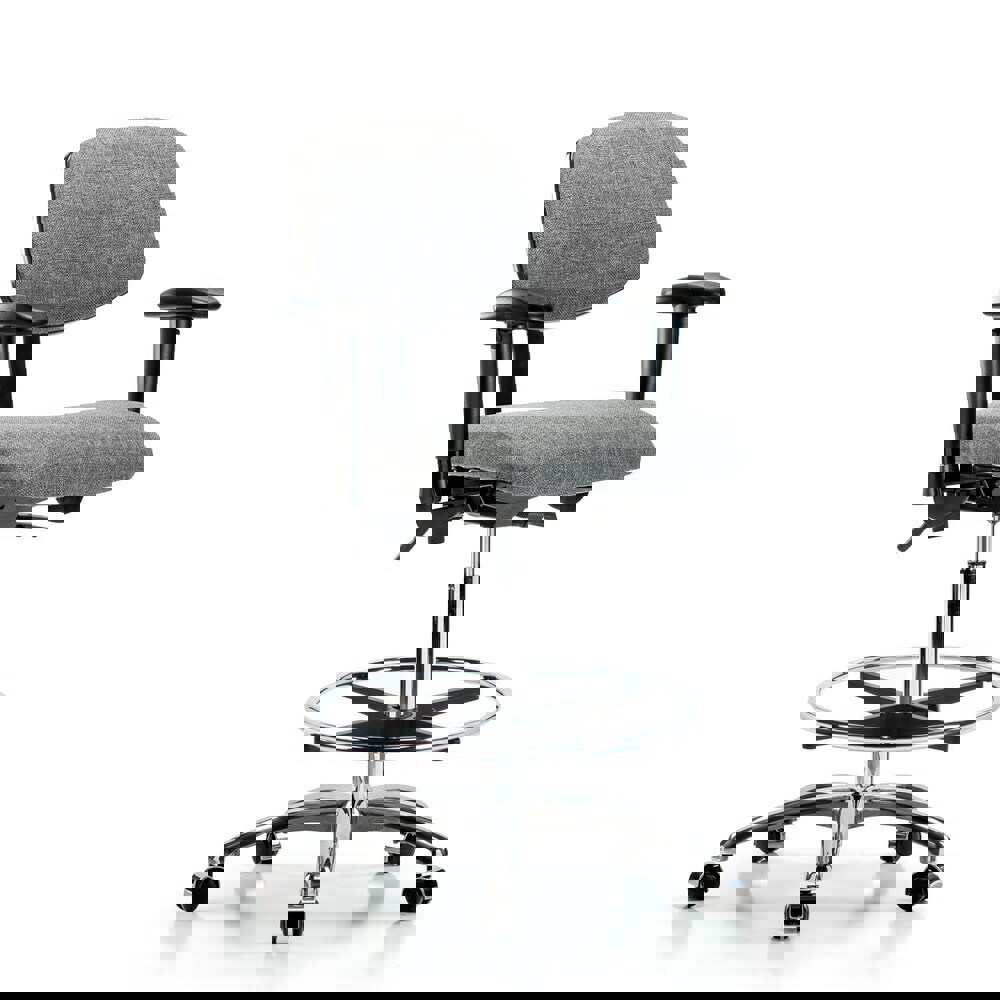 Task Chair: Olefin, Gray